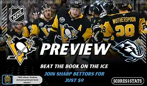 Pittsburgh Penguins face Utah Mammoth in NHL matchup preview with players celebrating on the ice, December 14, 2025
