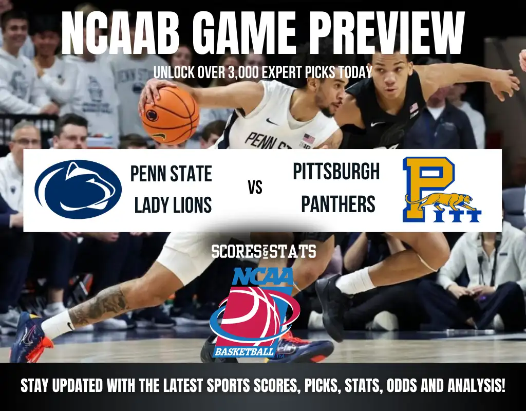 Penn State Lady Lions vs Pittsburgh Panthers betting preview with odds, predictions, and best bets.