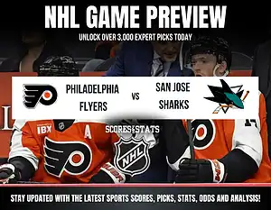 Philadelphia Flyers vs San Jose Sharks NHL preview, regular-season matchup in Philadelphia.