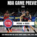 Pistons vs Bucks 12 6
