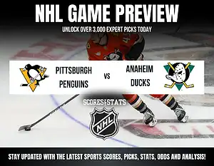 Pittsburgh Penguins vs Anaheim Ducks NHL preview, regular-season matchup in Pittsburgh.