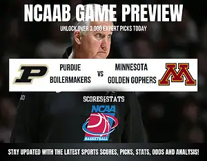 Purdue Boilermakers vs Minnesota Golden Gophers NCAA Basketball preview, Big Ten matchup in West Lafayette.