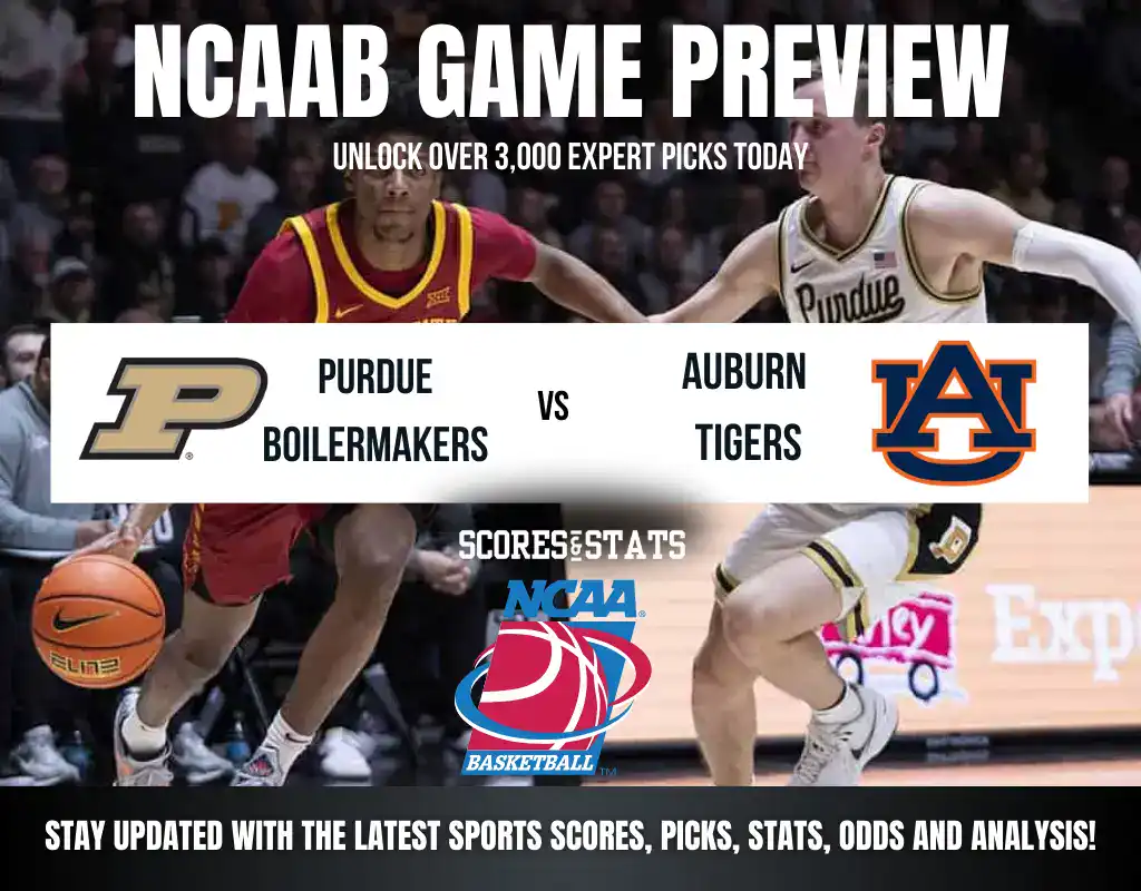 Purdue Boilermakers vs Auburn Tigers betting preview with odds, predictions, and best bets.