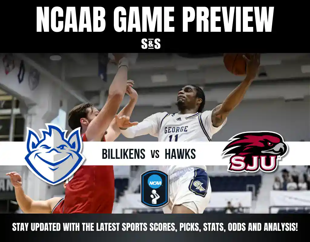 Saint Louis Billikens vs Saint Josephs Hawks 12 31