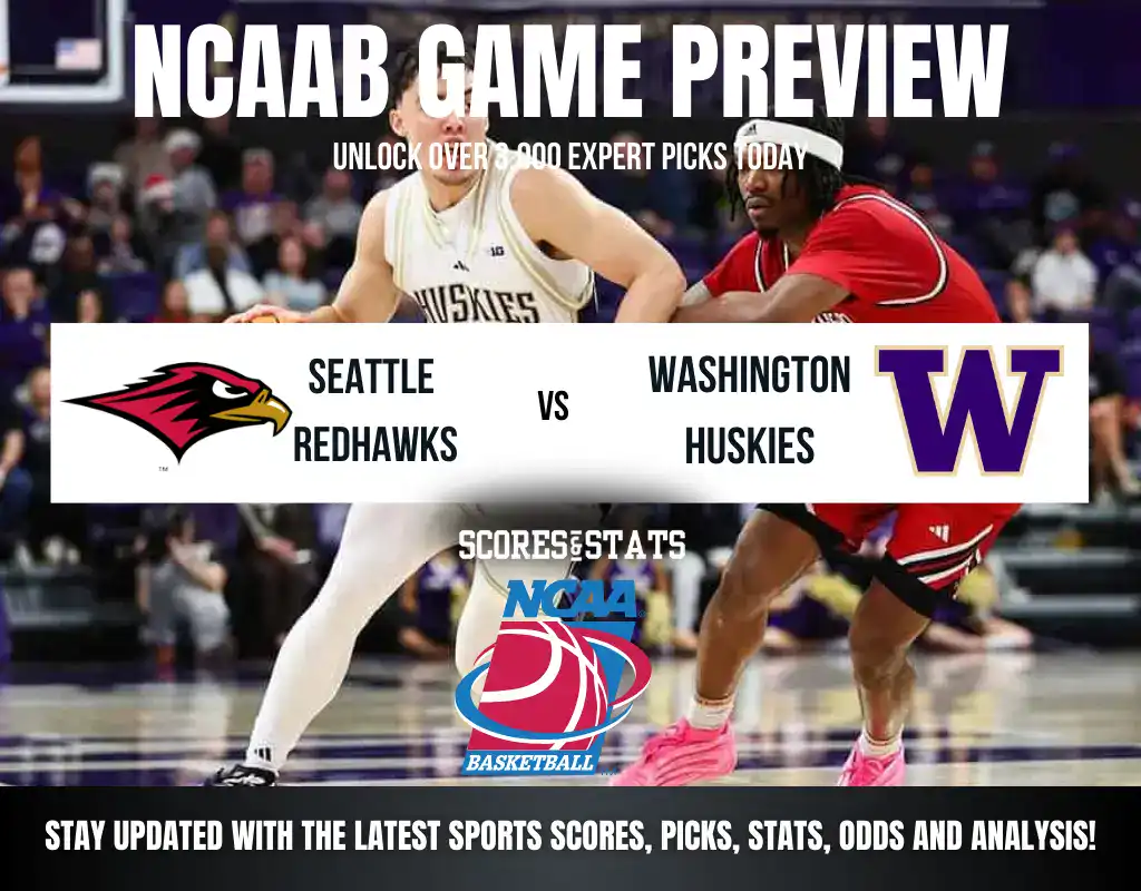 Seattle Redhawks vs Washington Huskies betting preview with odds, predictions, and best bets.