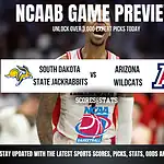 Home 26 South Dakota State Jackrabbits vs Arizona Wildcats betting preview with odds, predictions, and best bets.