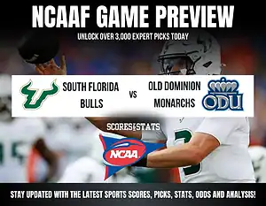 Cure Bowl betting preview featuring South Florida Bulls vs Old Dominion Monarchs with odds and predictions.