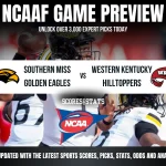 New Orleans Bowl betting preview featuring Southern Miss Golden Eagles vs Western Kentucky Hilltoppers with odds and predictions.