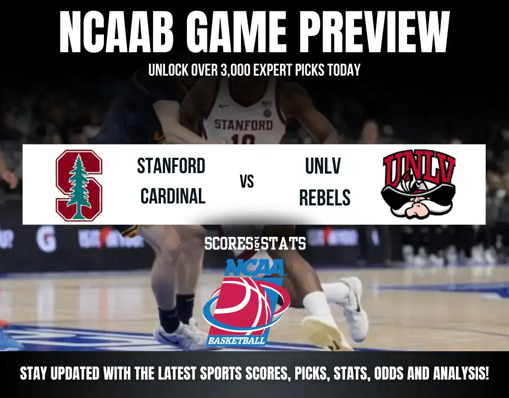 Stanford Cardinal vs UNLV Runnin’ Rebels NCAA Basketball preview, non-conference matchup at Maples Pavilion.