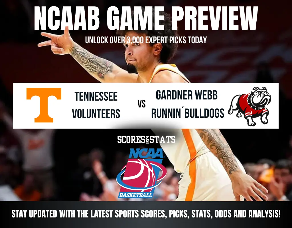 Tennessee Volunteers vs Gardner-Webb Runnin' Bulldogs betting preview with odds, predictions, and best bets.