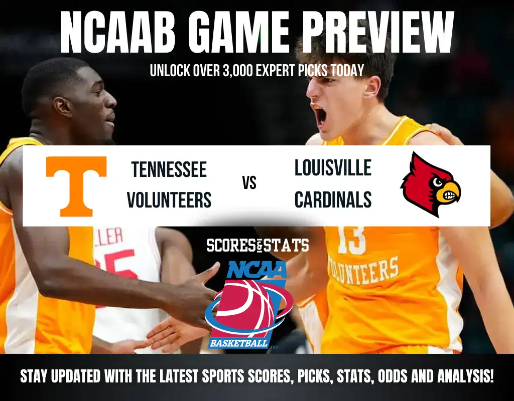 Previews 10 Tennessee Volunteers vs Louisville Cardinals NCAA Basketball preview, Top 25 non-conference matchup in Knoxville.