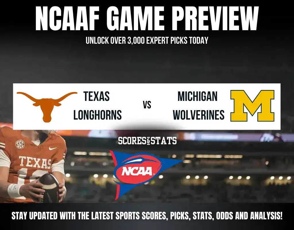 Previews 8 Citrus Bowl betting preview featuring Texas Longhorns vs Michigan Wolverines with odds and predictions.