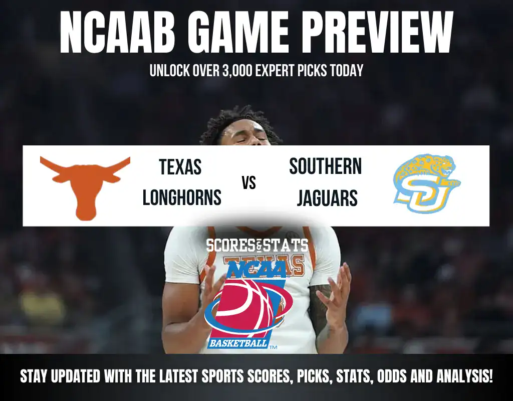 Texas Longhorns vs Southern Jaguars NCAA Basketball preview, non-conference matchup in Austin.