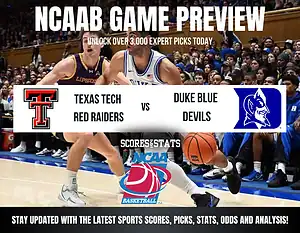 Duke Blue Devils vs Texas Tech Red Raiders betting preview with odds, predictions, and best bets.