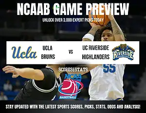 UCLA Bruins vs UC Riverside Highlanders betting preview with odds, predictions, and best bets.