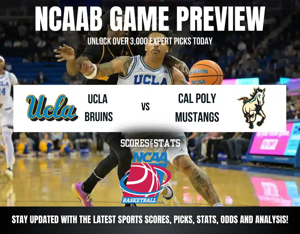 UCLA Bruins vs Cal Poly Mustangs betting preview with odds, predictions, and best bets.