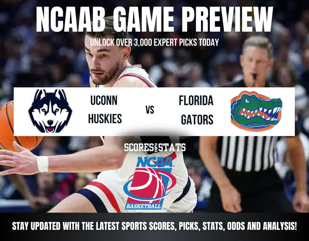 UConn Huskies vs Florida Gators NCAA Basketball preview, Jimmy V Classic at Madison Square Garden.