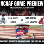 Utah State Aggies vs Washington State Cougars Potato Bowl betting preview with odds, predictions, and best bets.
