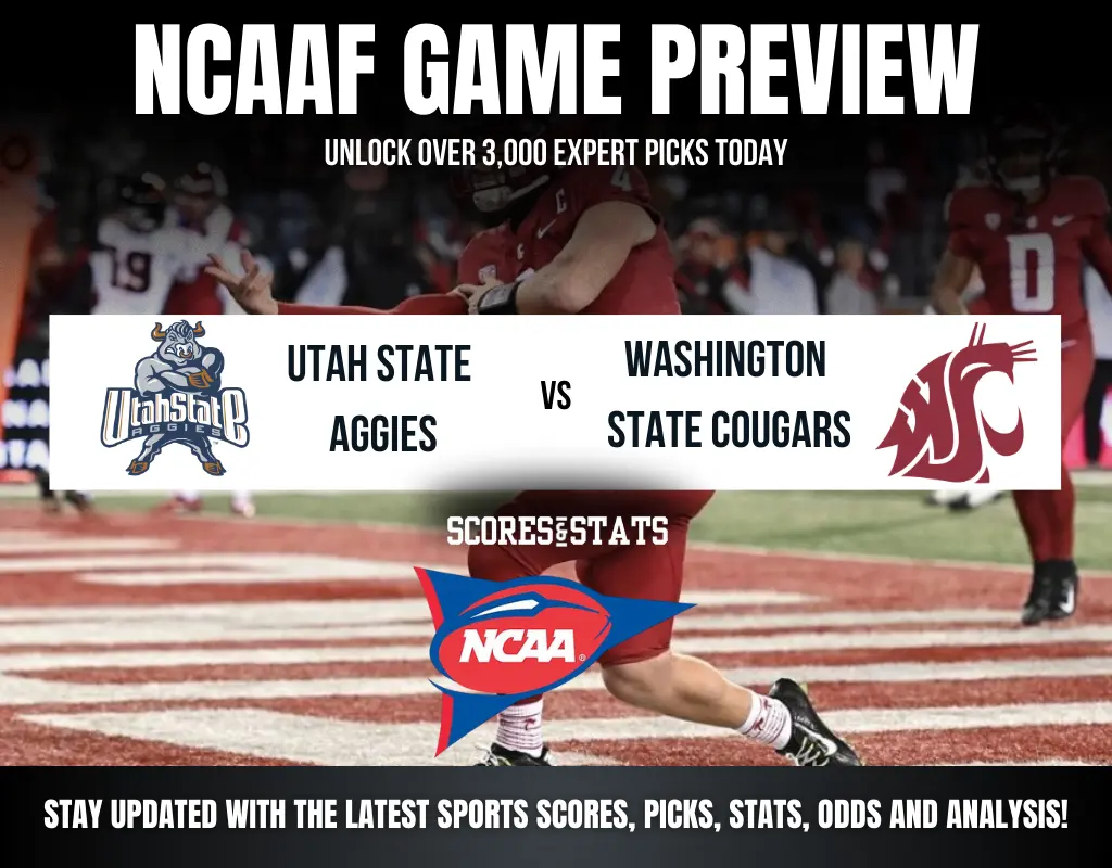 Utah State Aggies vs Washington State Cougars Potato Bowl betting preview with odds, predictions, and best bets.