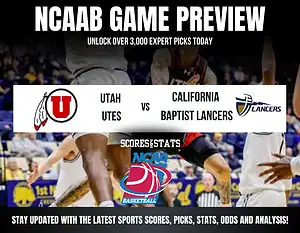 Utah Utes vs California Baptist Lancers NCAA Basketball preview, non-conference matchup at Huntsman Center.