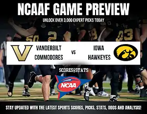 ReliaQuest Bowl betting preview featuring Vanderbilt Commodores vs Iowa Hawkeyes with odds and predictions.