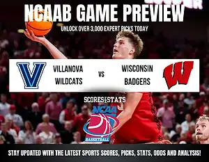 Villanova Wildcats vs Wisconsin Badgers betting preview with odds, predictions, and best bets.
