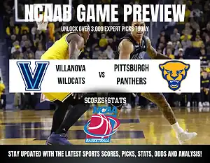 Villanova Wildcats vs Pittsburgh Panthers NCAA Basketball preview, nonconference matchup in Villanova.