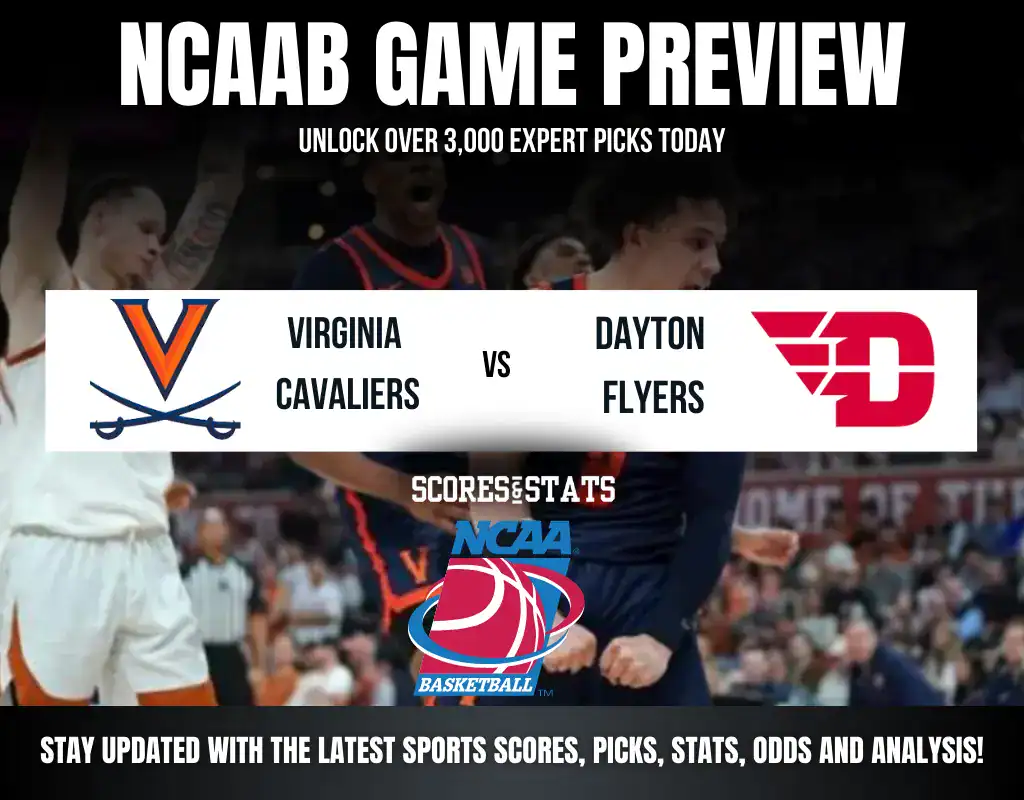 Virginia Cavaliers vs Dayton Flyers NCAA Basketball preview, non-conference matchup at Spectrum Center in Charlotte.