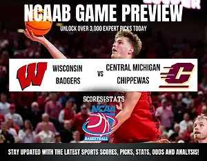 Wisconsin Badgers vs Central Michigan Chippewas betting preview with odds, predictions, and best bets.