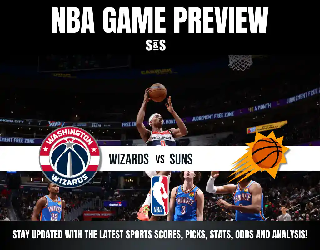Wizards vs Suns 12 29