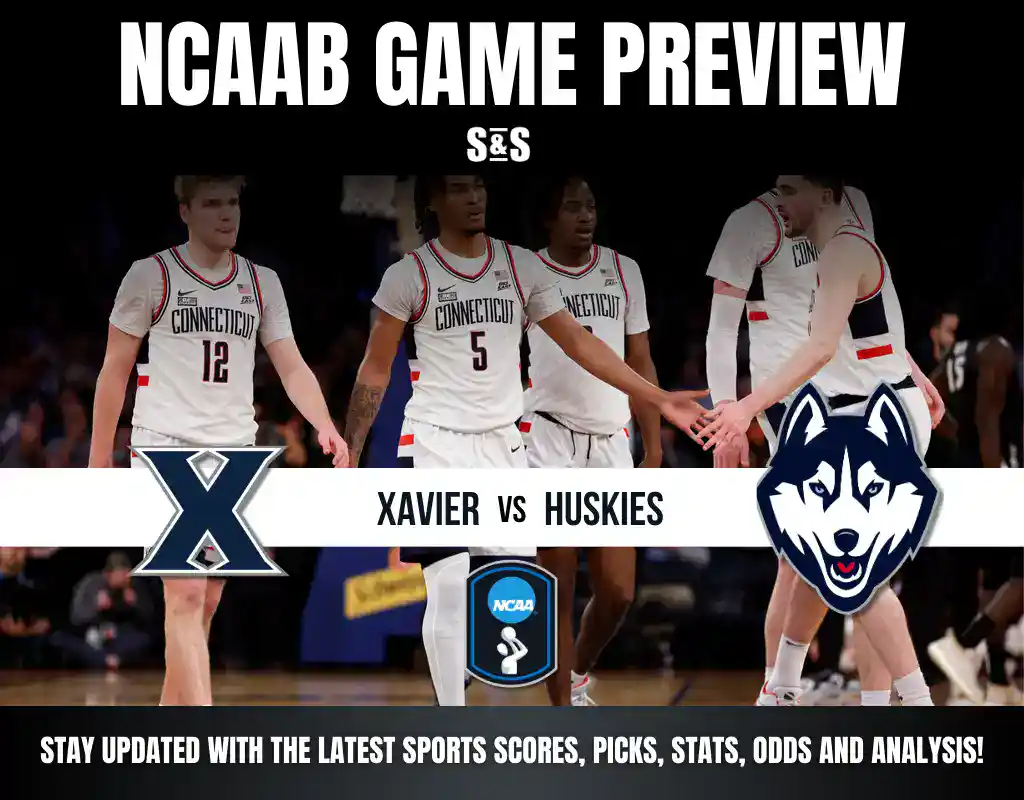 Xavier Musketeers vs Connecticut Huskies 12 31 1