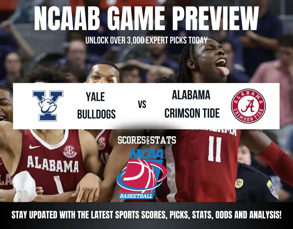 Yale Bulldogs vs Alabama Crimson Tide betting preview with odds, predictions, and best bets.