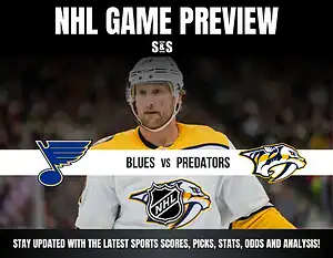 blues vs predators