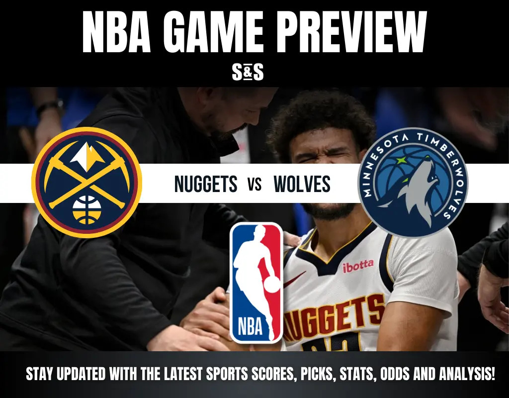 nuggets vs wolves