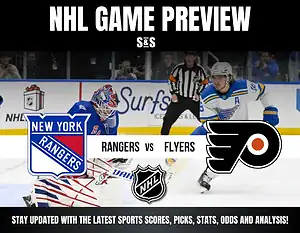 rangers vs flyers