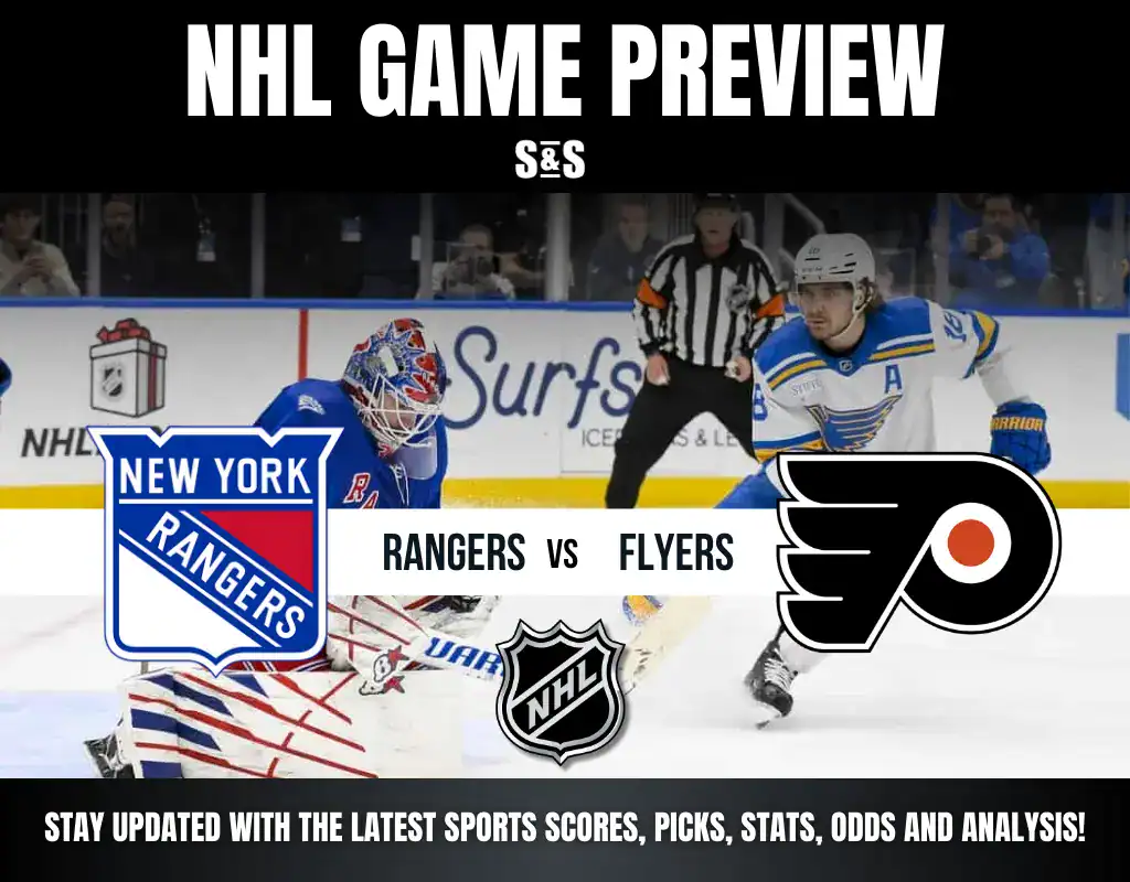 Previews 8 rangers vs flyers