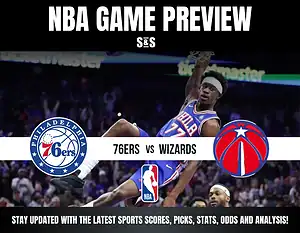 76ers vs wizards