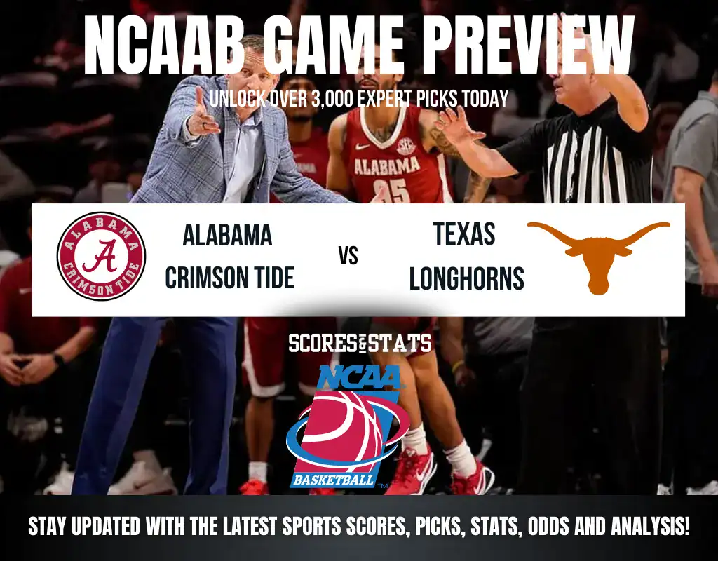 Alabama Crimson Tide vs Texas Longhorns betting preview with odds, predictions, and best bets.