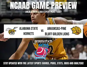 Alabama State Hornets vs Arkansas-Pine Bluff Golden Lions betting preview with odds, predictions, and best bets.