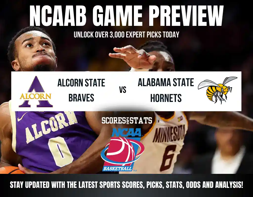 Alcorn State Braves vs Alabama State Hornets betting preview with odds, predictions, and best bets.