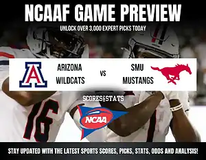 Holiday Bowl betting preview featuring Arizona Wildcats vs SMU Mustangs with odds and predictions.