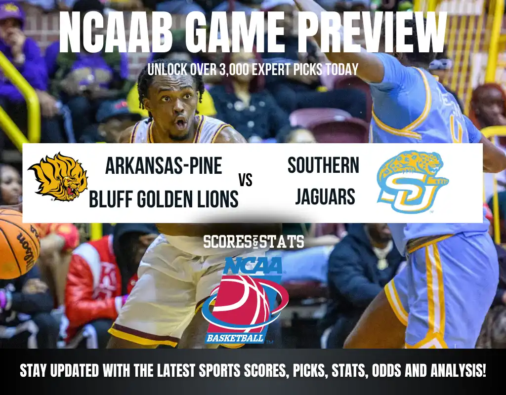 Arkansas-Pine Bluff Golden Lions vs Southern Jaguars betting preview with odds, predictions, and best bets.