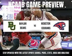 Baylor Bears vs Houston Cougars betting preview with odds, predictions, and best bets.