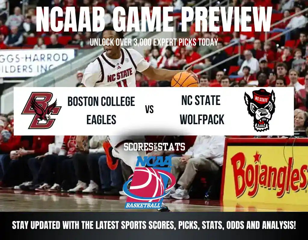 Boston College Eagles vs NC State Wolfpack betting preview with odds, predictions, and best bets.