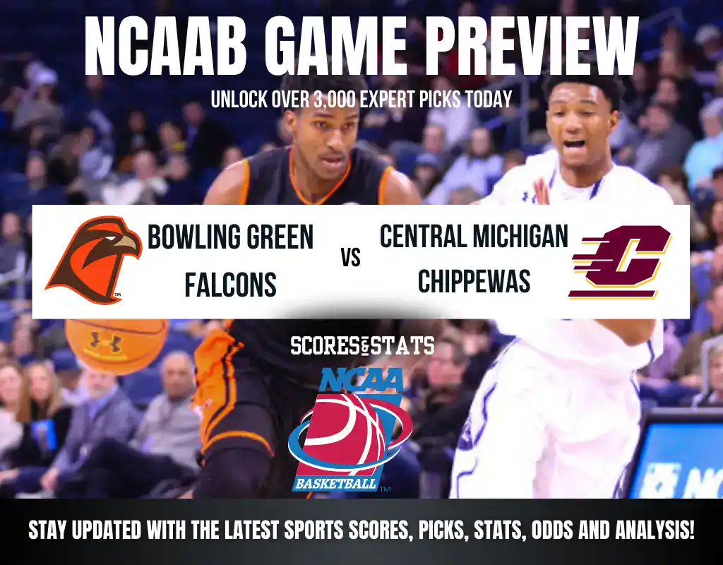Bowling Green Falcons vs Central Michigan Chippewas betting preview with odds, predictions, and best bets.