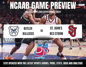 Butler Bulldogs vs St. John’s Red Storm betting preview with odds, predictions, and best bets.