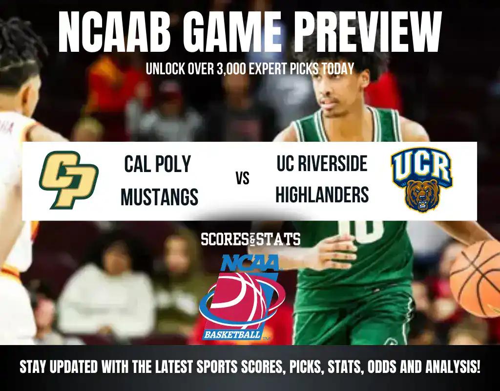 Cal Poly Mustangs vs UC Riverside Highlanders betting preview with odds, predictions, and best bets.