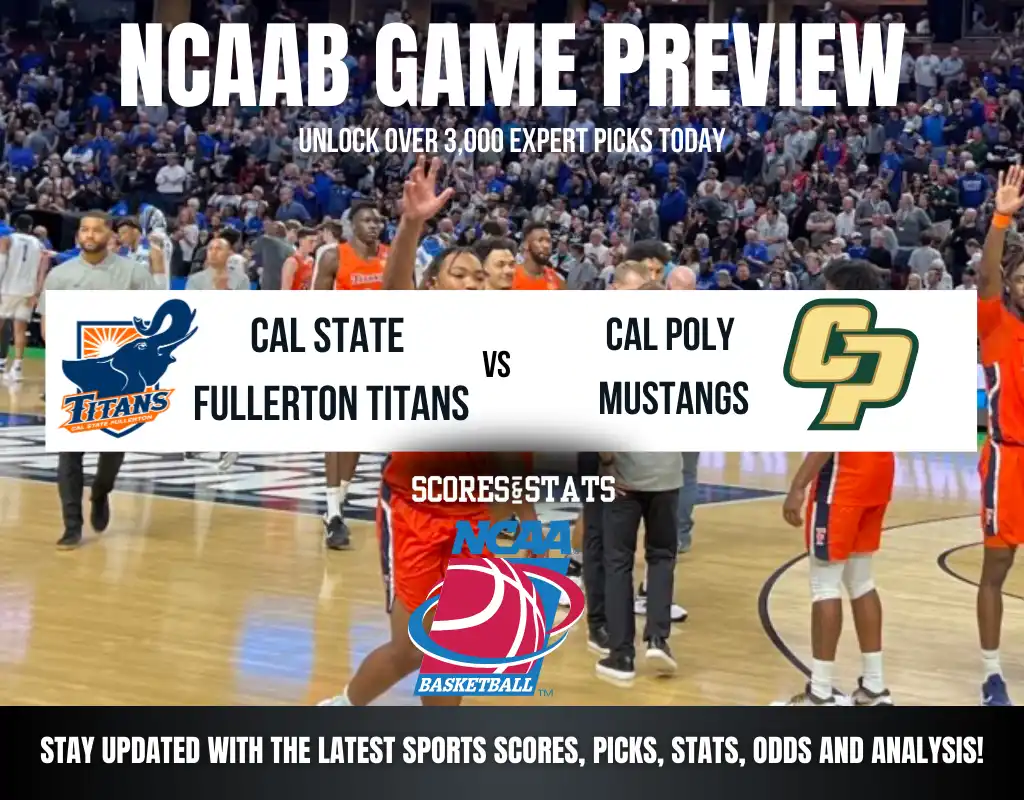 Cal State Fullerton Titans vs Cal Poly Mustangs betting preview with odds, predictions, and best bets.