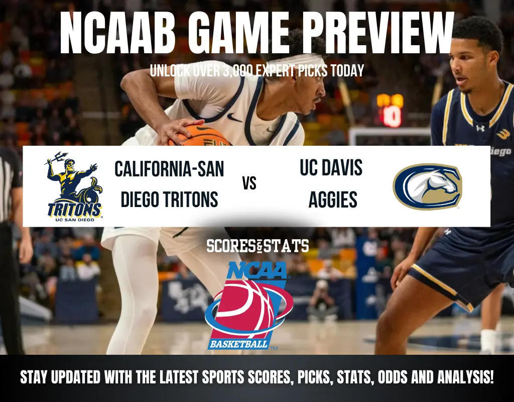 California-San Diego Tritons vs UC Davis Aggies betting preview with odds, predictions, and best bets.