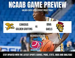 Canisius Golden Griffins vs Iona Gaels betting preview with odds, predictions, and best bets.